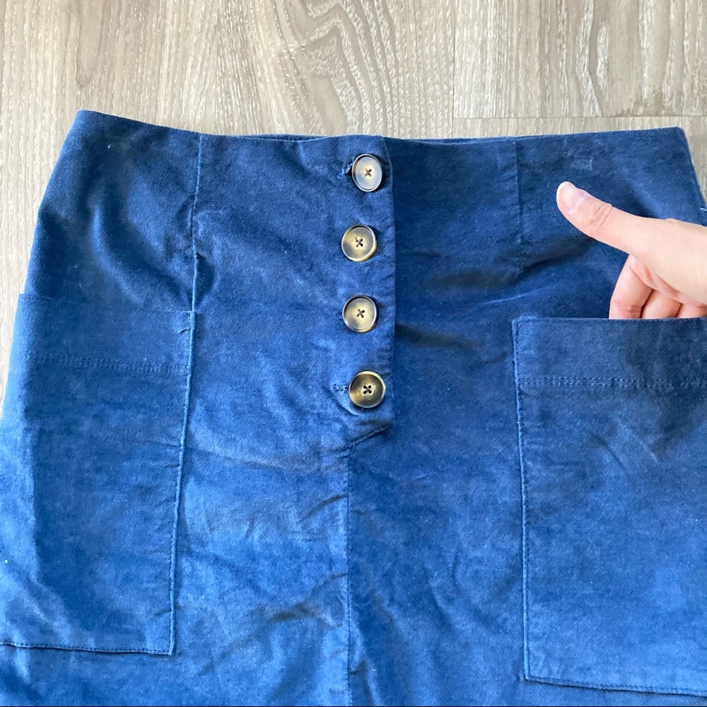 NWT Urban Outfitters BDG Blue Skirt. Medium - Picture 3 of 8